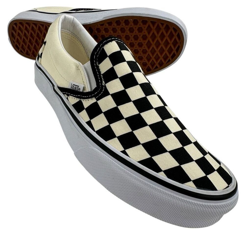 VANS Classic Slip-On Checkerboard Sneakers Women’s Size 7.5 Men’s Size 6